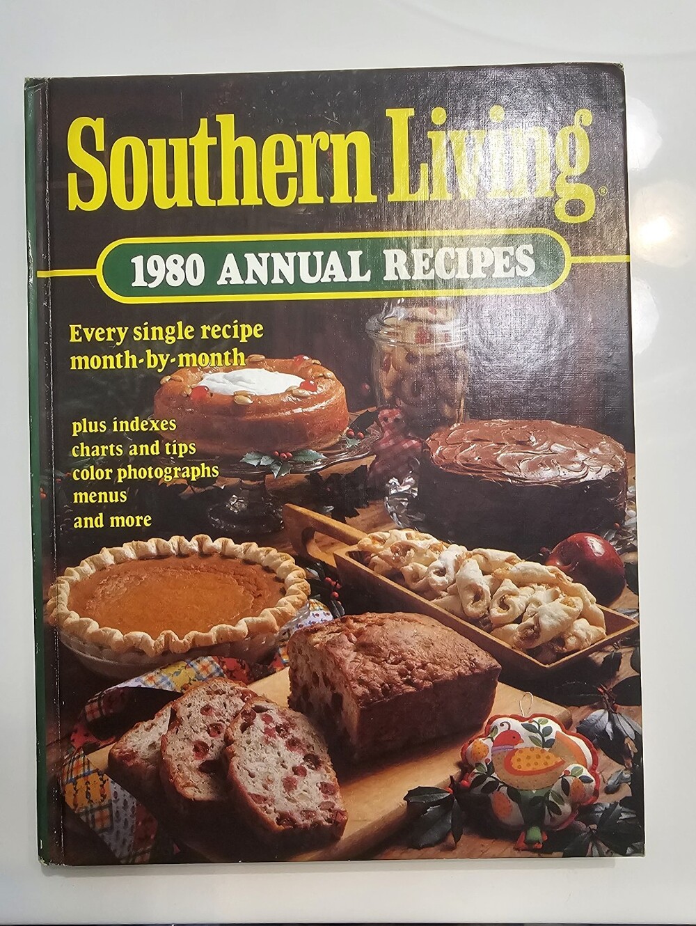 Vintage Southern Living 1980 Annual Recipes Cookbook